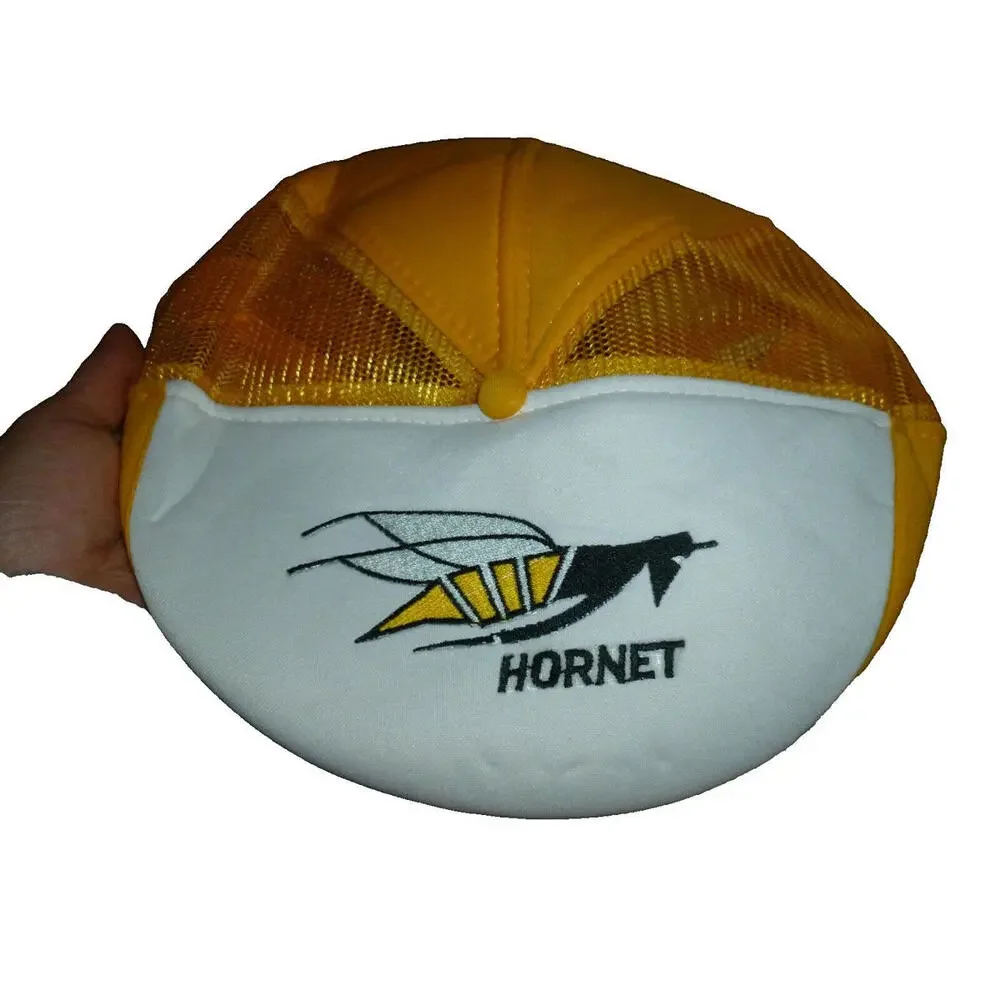 Vintage NWOT Hornet Logo Snapback Hat Cap Sportcap Mesh‎ Snapback